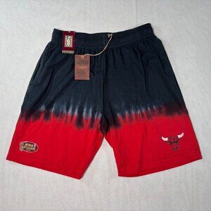 Chicago Bulls 1996 NBA Finals Mitchell & Ness Vintage Fleece Shorts Size Lrg NWT